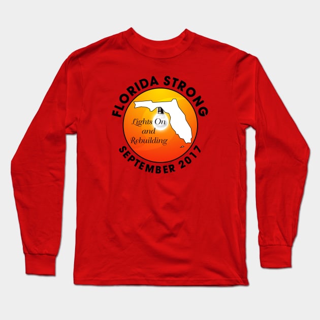 Florida Strong Long Sleeve T-Shirt by CreativePhil